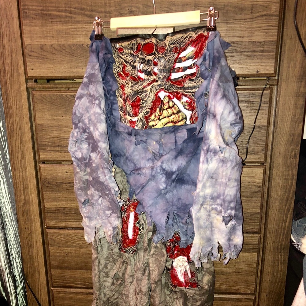 Children’s zombie Halloween costume set